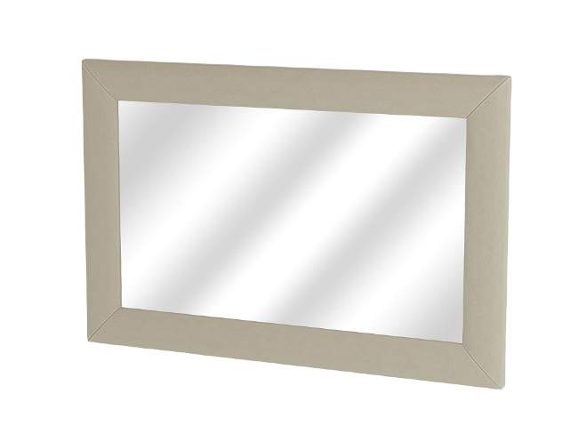 Зеркало OrmaSoft 2, цвет: Экокожа Бежевый перламутр