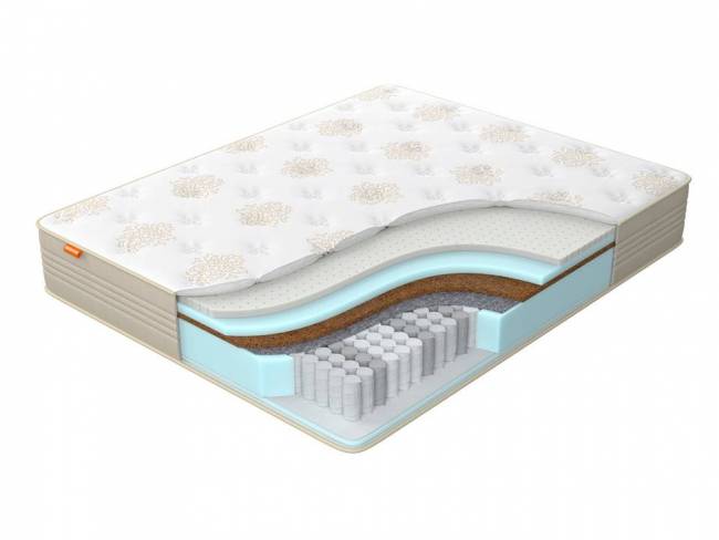 160-200 Матрас Comfort Prim Middle Plus Beige