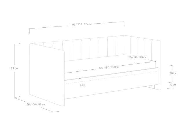Кровать Alice