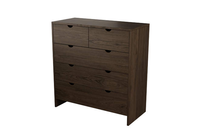 Комод Веста-R, цвет: Массив: Венге