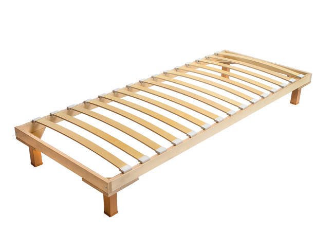 Основание березовое разборное с опорами односпальное