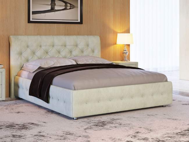 Кровать Life 4, цвет: Лофти Лен Кровать Life 4, цвет: Лофти Лен