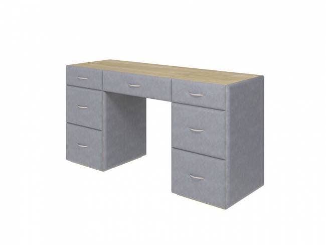 Туалетный стол Mirra (7 ящиков)