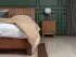 Кровать Tempo из массива дерева с высокими ножками