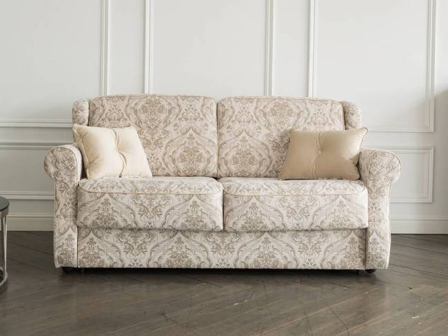 Диван Synergy Grace с механизмом и матрасом вид спереди