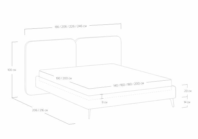 Кровать Brooklyn