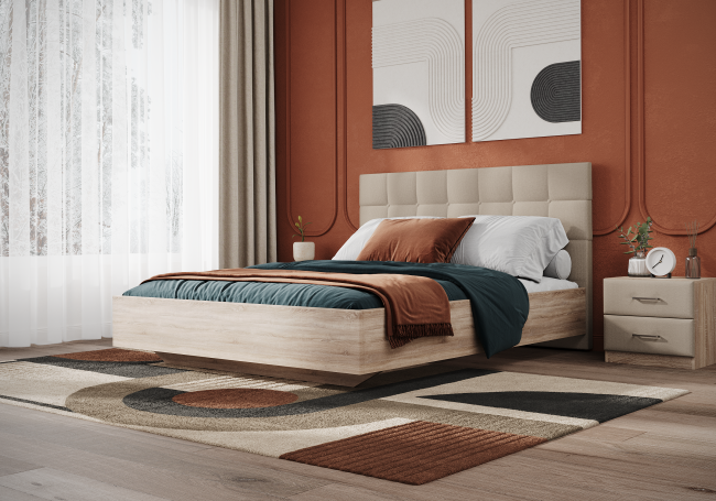 Кровать Luiza (Ясень Анкор)