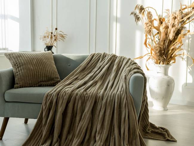 Чехол Soft Stripe на декоративную подушку Кьянти Чехол Soft Stripe на декоративную подушку Кьянти